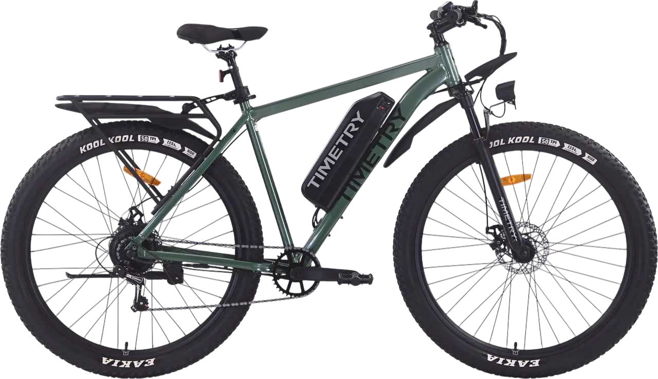 картинка Электровелосипед Timetry D915 29" (зеленый) | велосалон Драйв г. Липецк