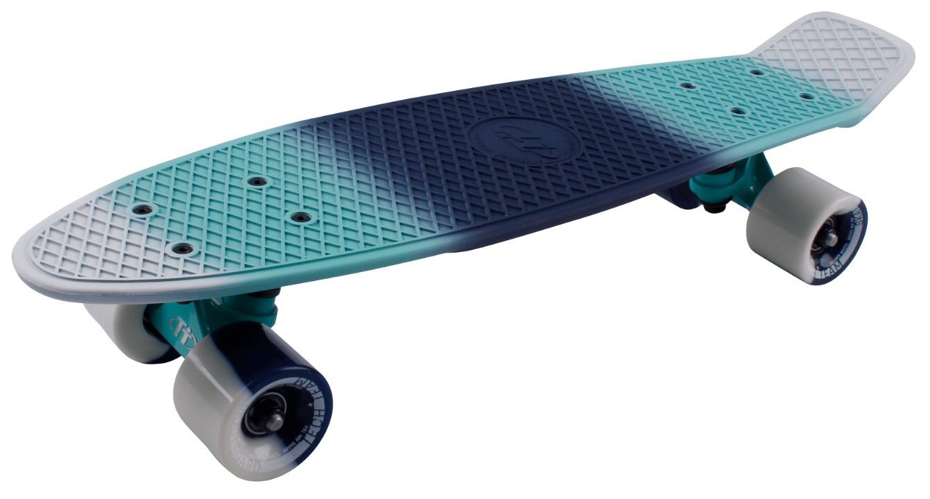 картинка Скейтборд Tech Team Multicolor 22" (синий/ голубой) | велосалон Драйв г. Липецк