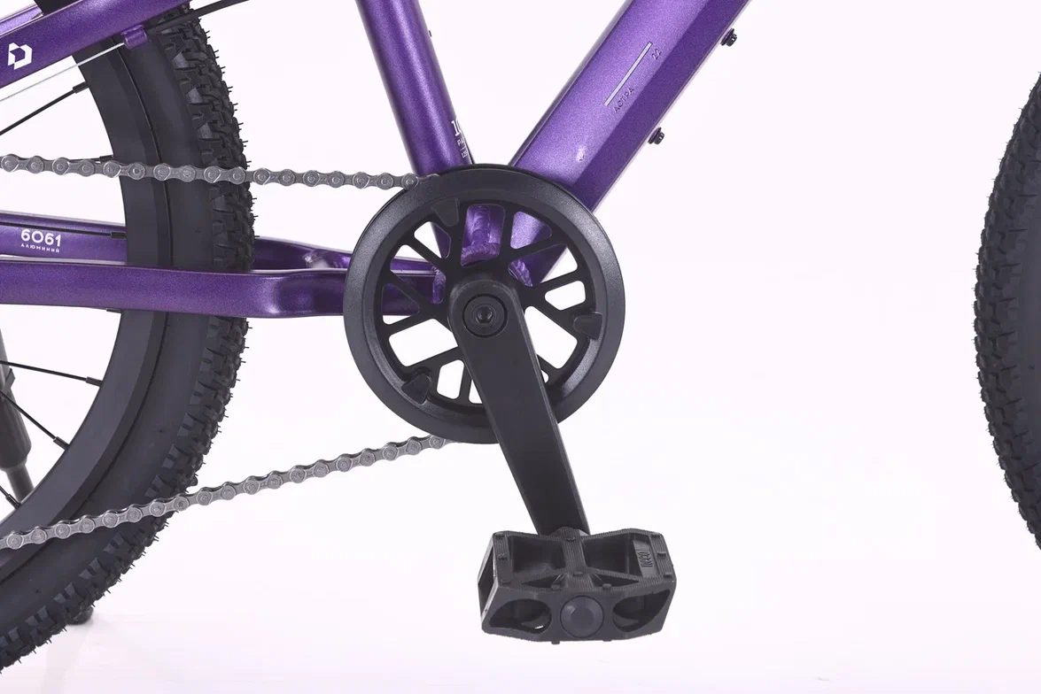 Велосипед Doka Астра 22" (фиолетовый) 2026 (10,5")