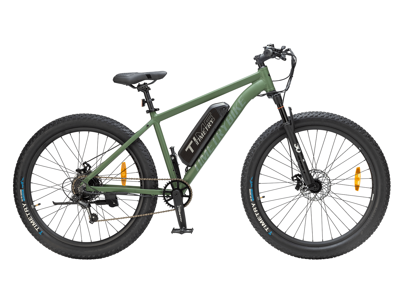 картинка Электровелосипед Timetry D205 27,5" (зеленый) 36V12AH | велосалон Драйв г. Липецк
