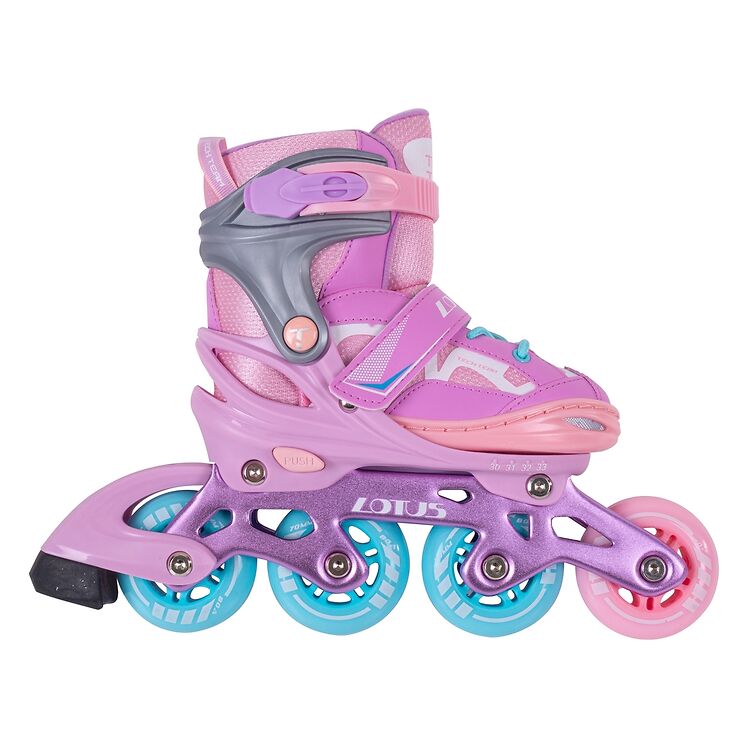 картинка Роликовые коньки Tech Team Lotus (розовый) | велосалон Драйв г. Липецк