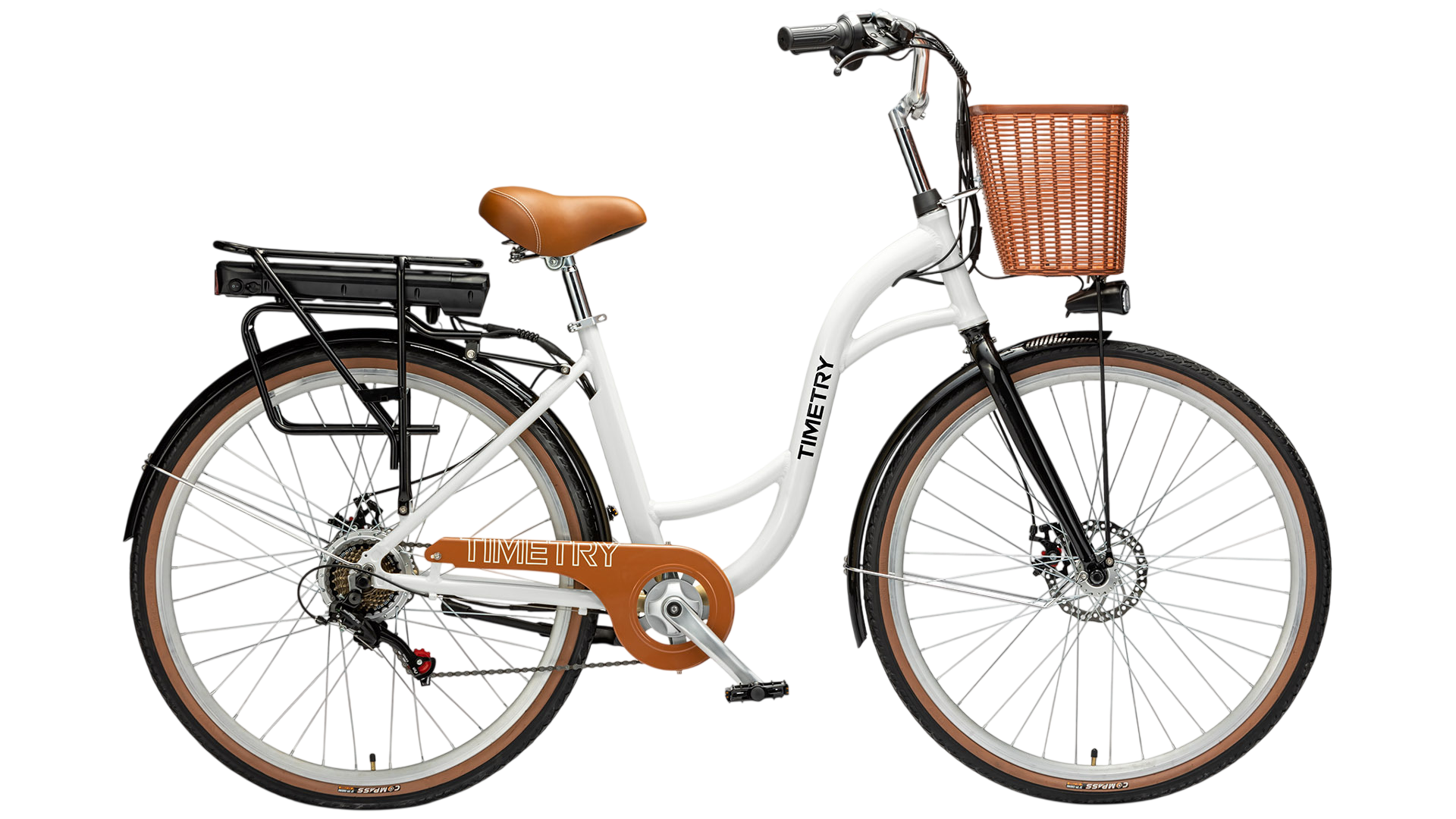 картинка Электровелосипед Timetry D905 27,5" (белый) 36V | велосалон Драйв г. Липецк