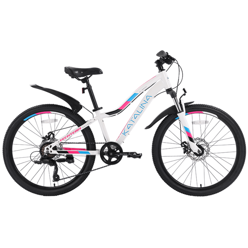 картинка Велосипед Tech Team Katalina 24" (белый) 2024 | велосалон Драйв г. Липецк