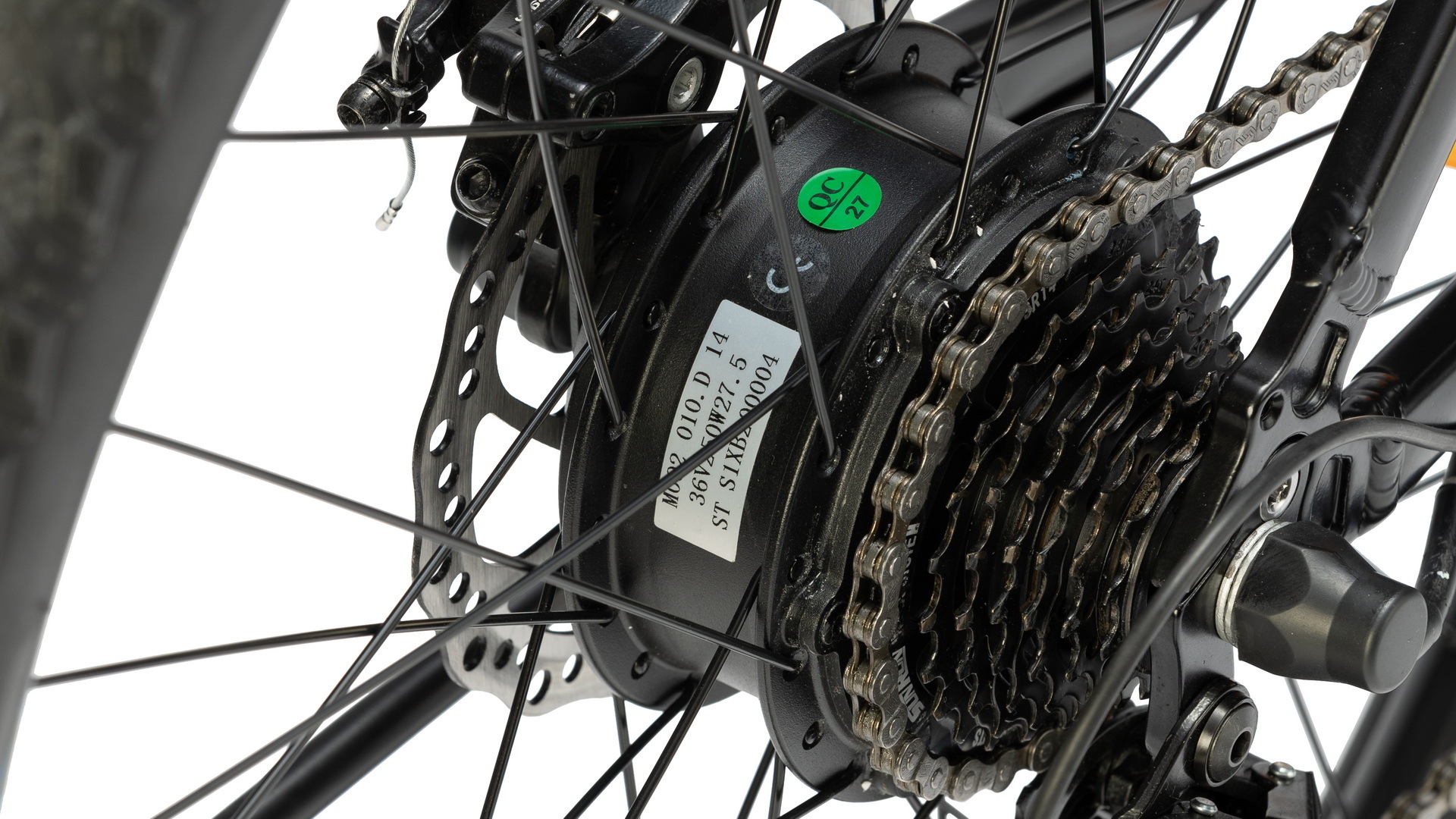 картинка Электровелосипед Timetry D205 27,5" (черный) 36V12AH | велосалон Драйв г. Липецк