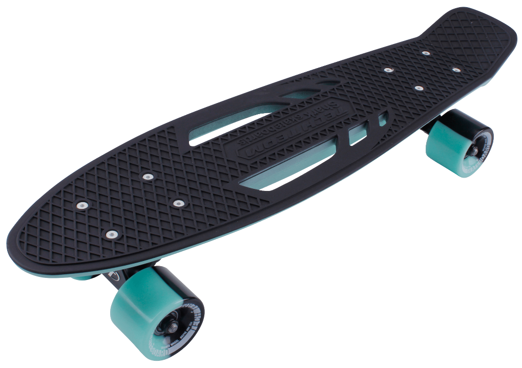 картинка Скейтборд Tech Team Shark 22'' (бирюзовый/ черный) | велосалон Драйв г. Липецк